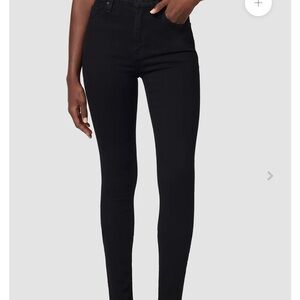 Hudson black skinny jeans